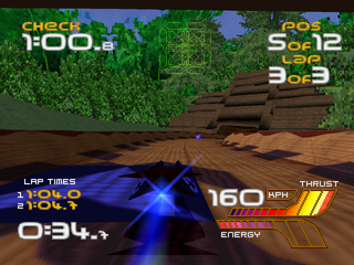 Wipeout XL screenshot 3 for Sega Saturn